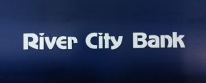 River City Bank sign
