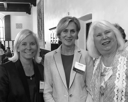Shannon Deary-Bell, President & CEO of Nor-Cal Beverage Co., with River City Bank’s Charice Huntley and Carol Burger of Burger Rehabilitation