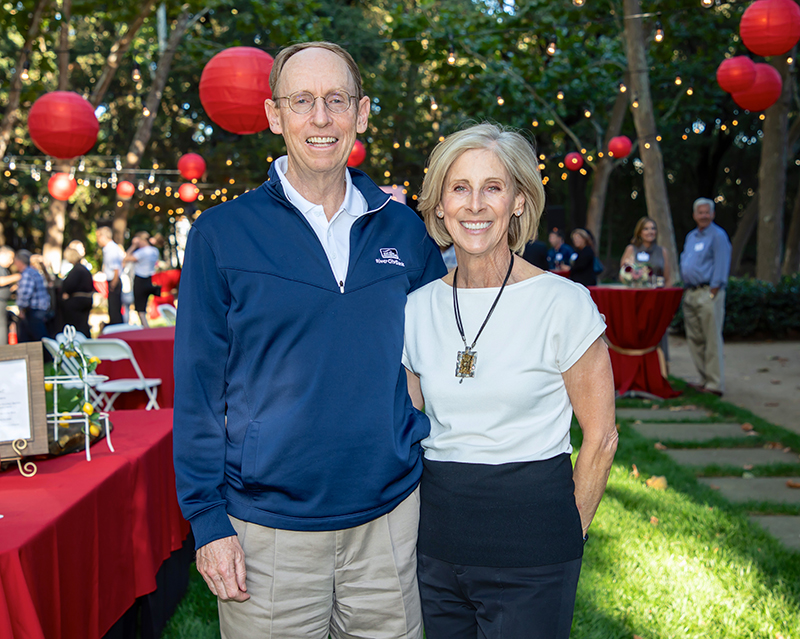River City Bank President & CEO Steve Fleming and wife Patti